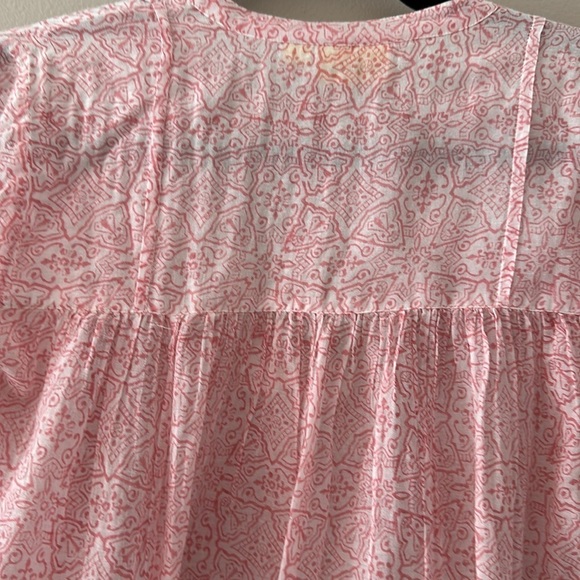 Roller Rabbit Tunic Top Swim Coverup XXS Resortwear Preppy Country Club Boho - Picture 7 of 10